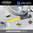 ARTAGO 871A/B Barra Antirrobo Coche Volante Pedal Cierre Basculante Reforzado, Enganche Fácil y Cerr